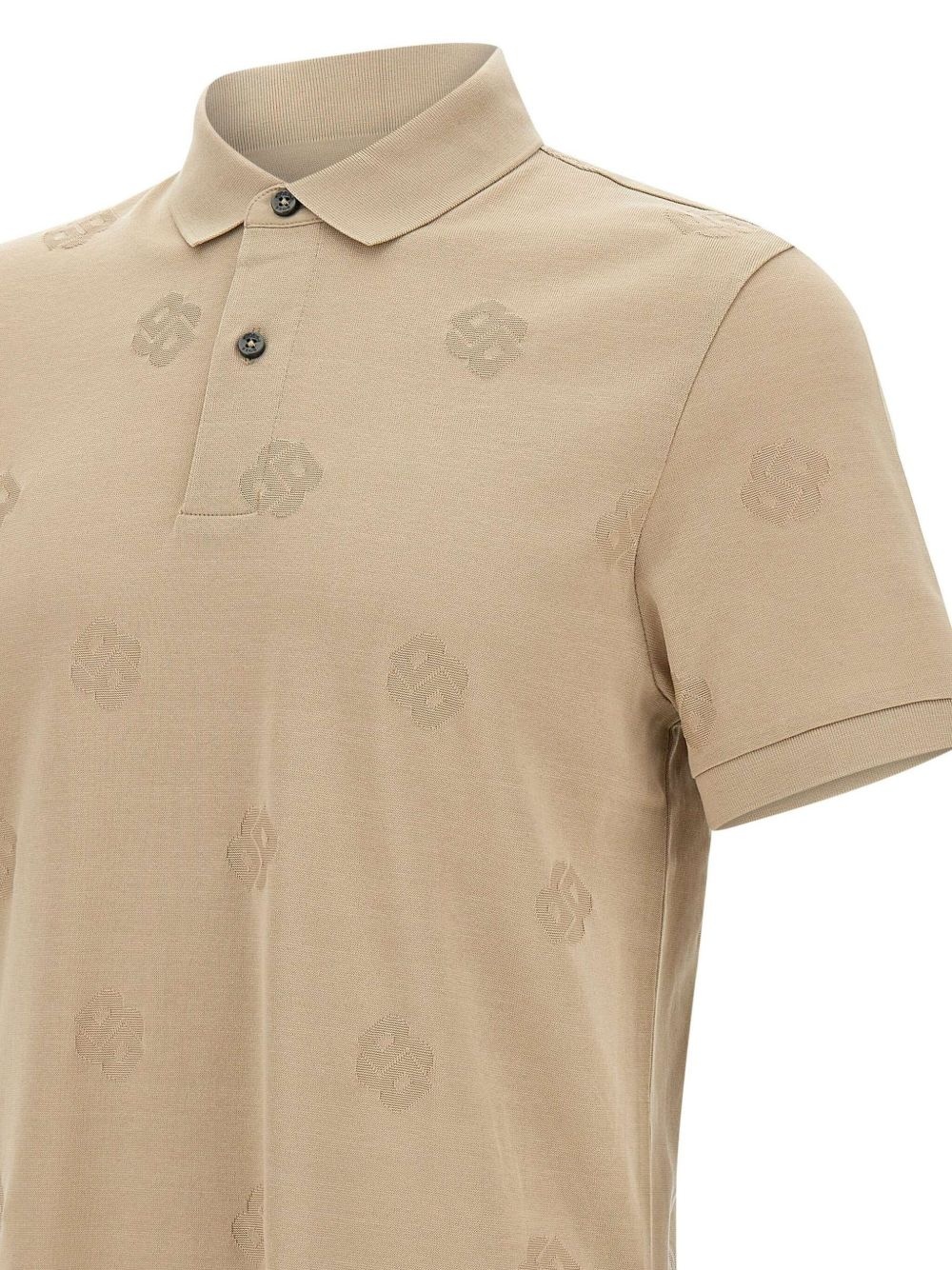 mercerized cotton polo shirt - 4