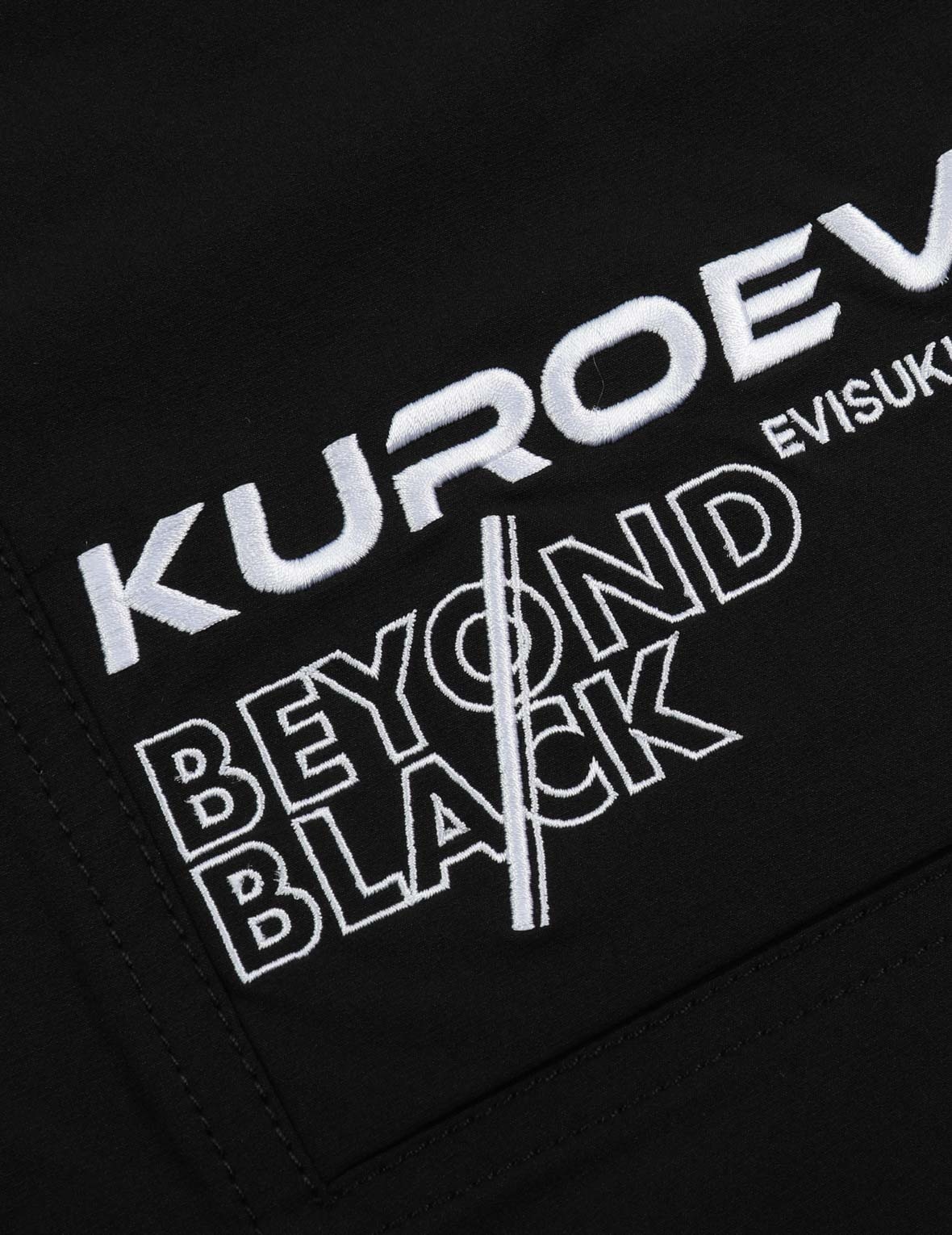 Logo Embroidery Slim Fit Cargo Pants - 9