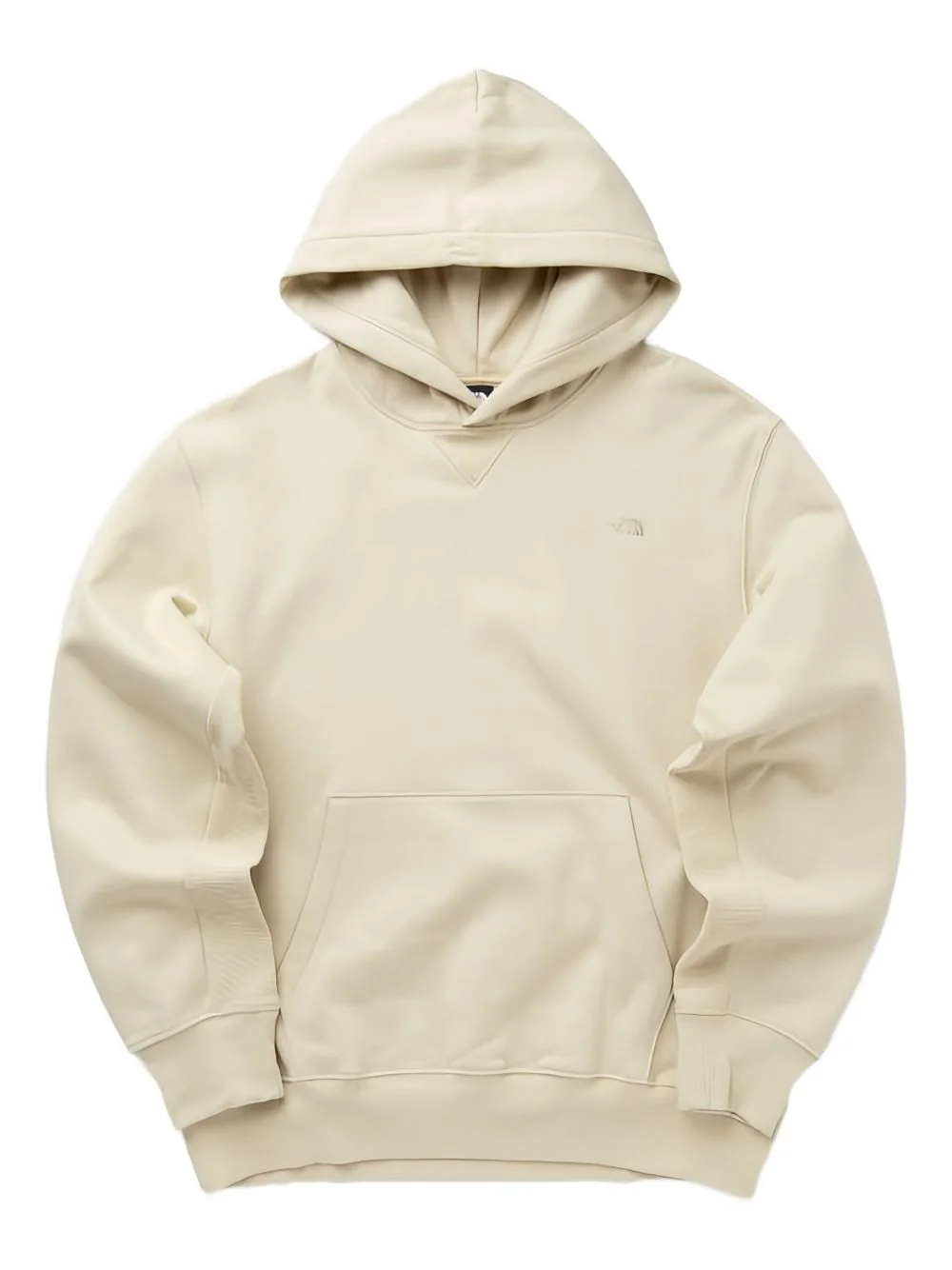 logo-embroidered hoodie - 1