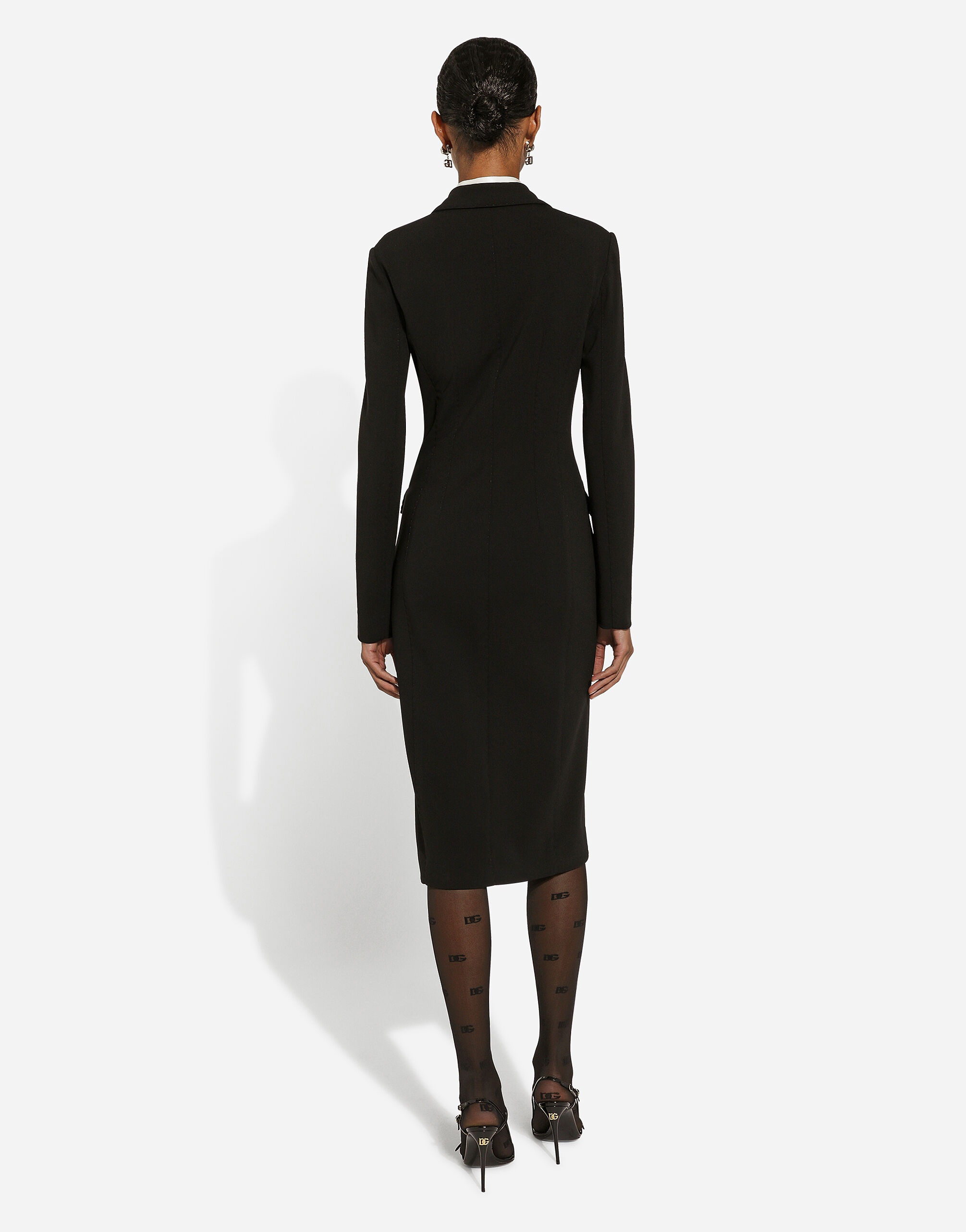 Jersey Milano rib coat - 3