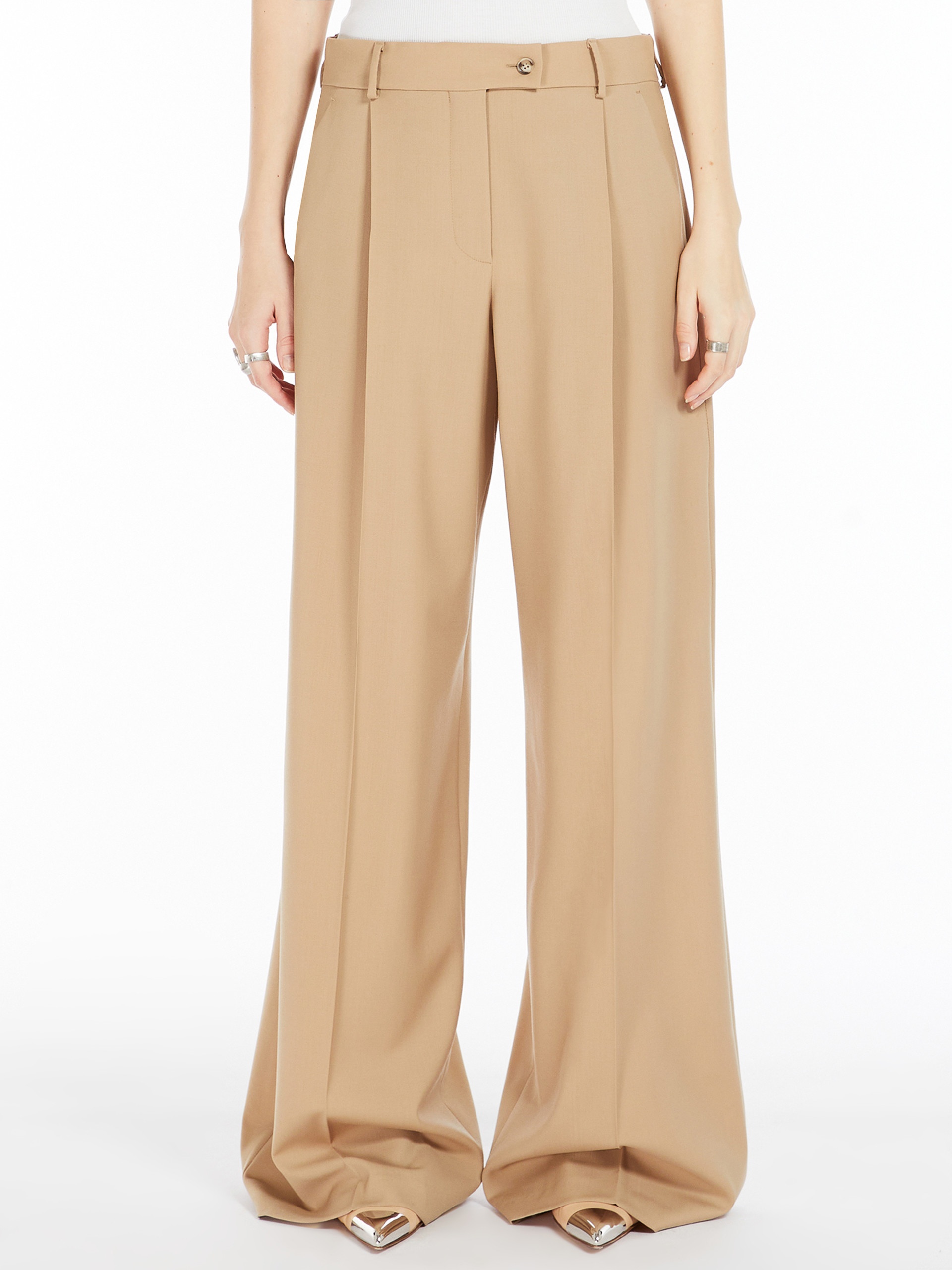 VELA Oversized stretch wool trousers - 3