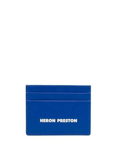 Heron Preston logo-tape card holder outlook