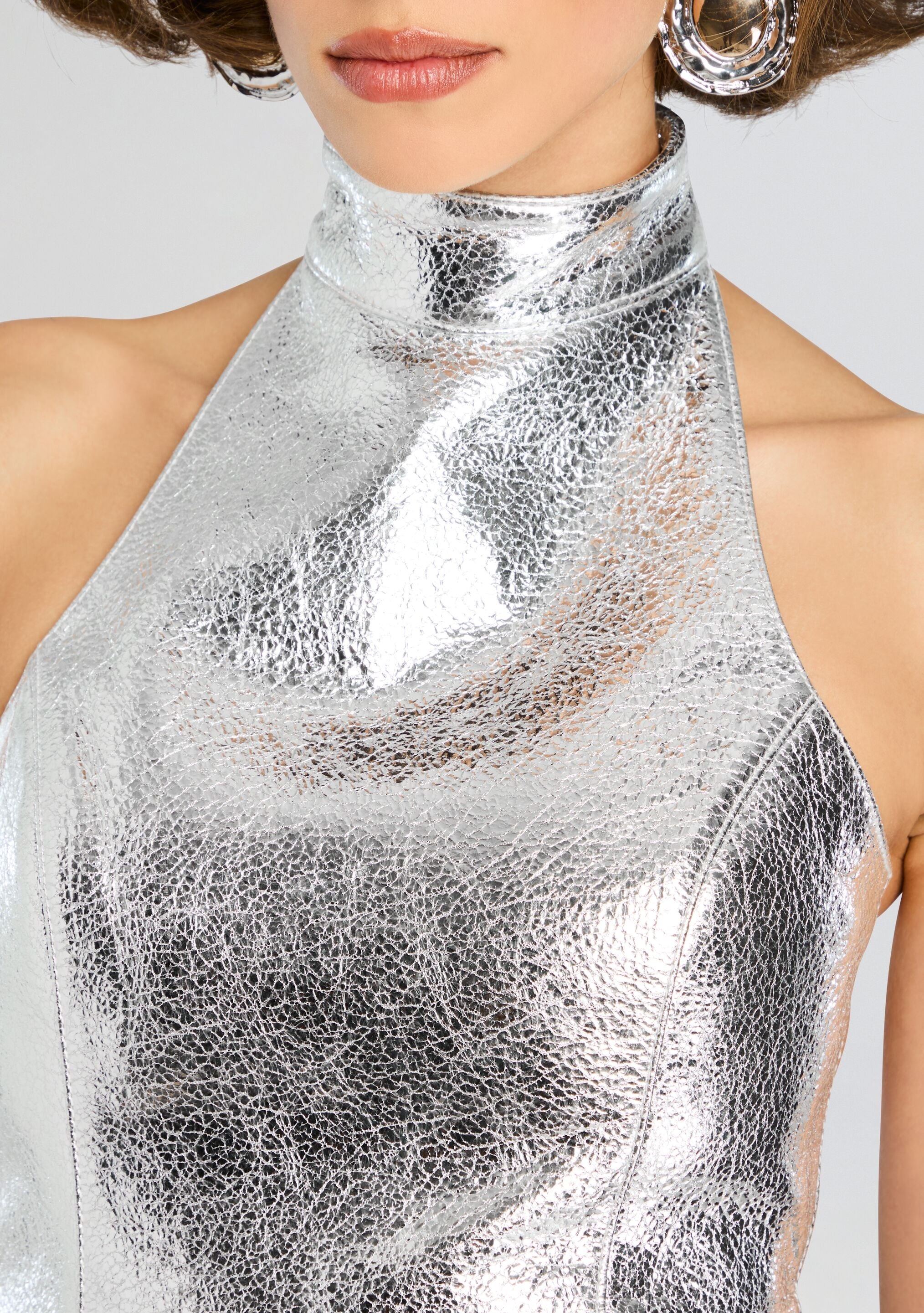 ROXY LEATHER DRESS - 3