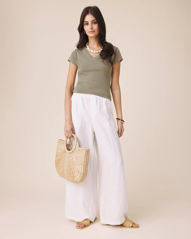 Splendid Josie Stretch V-Neck Tee outlook
