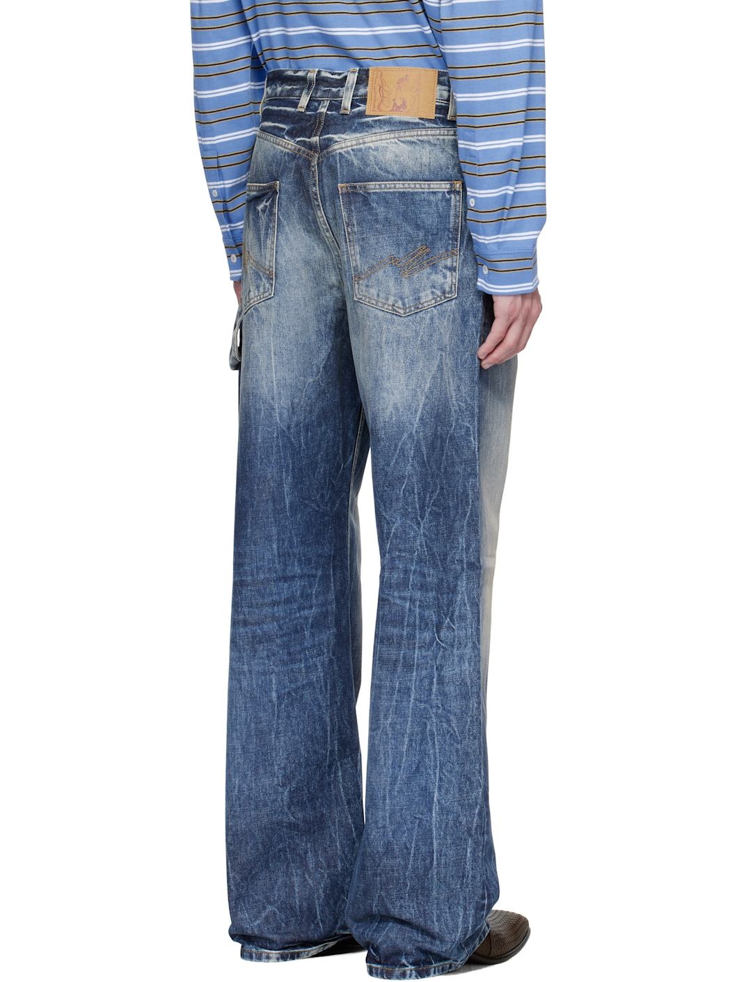 Blue Casual Jeans - 3