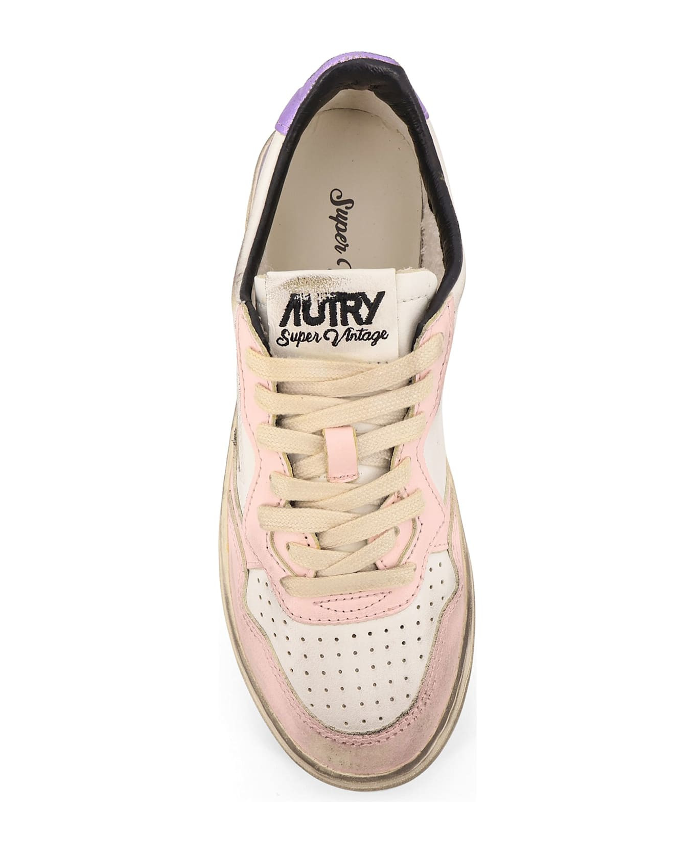 Sneakers Low-top Super Vintage In Pelle - 5