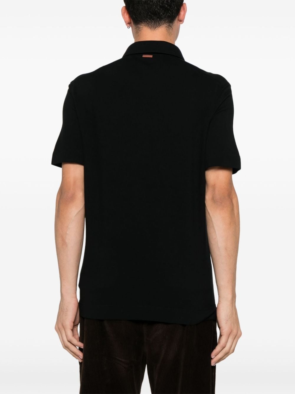 cotton polo shirt - 3