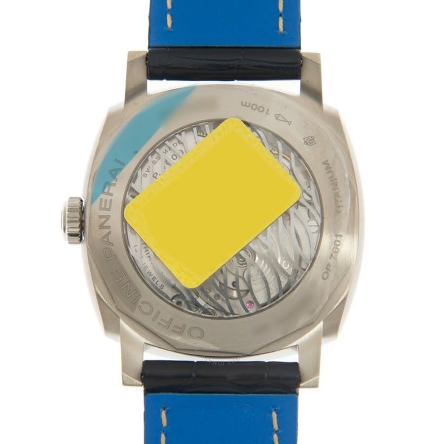 Panerai Radiomir Automatic Blue Dial Men's Watch PAM01078 - 4