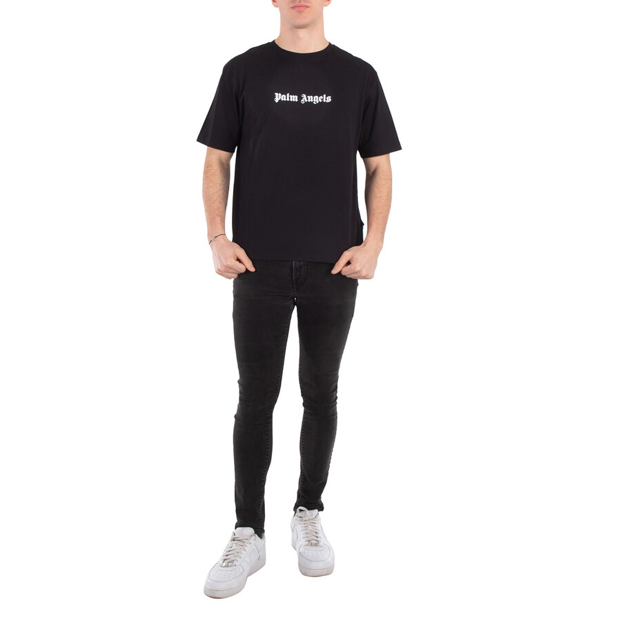 Palm Angels Classic Logo Cotton T-Shirt - 3