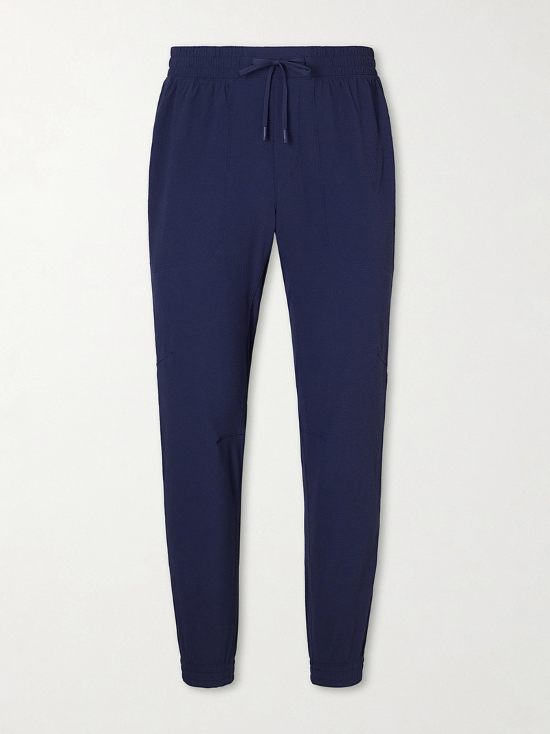 Licence to Train Tapered Stretch Recycled Waffle-Knit Joggers 1