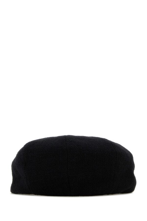 Black gabardine hat - 3