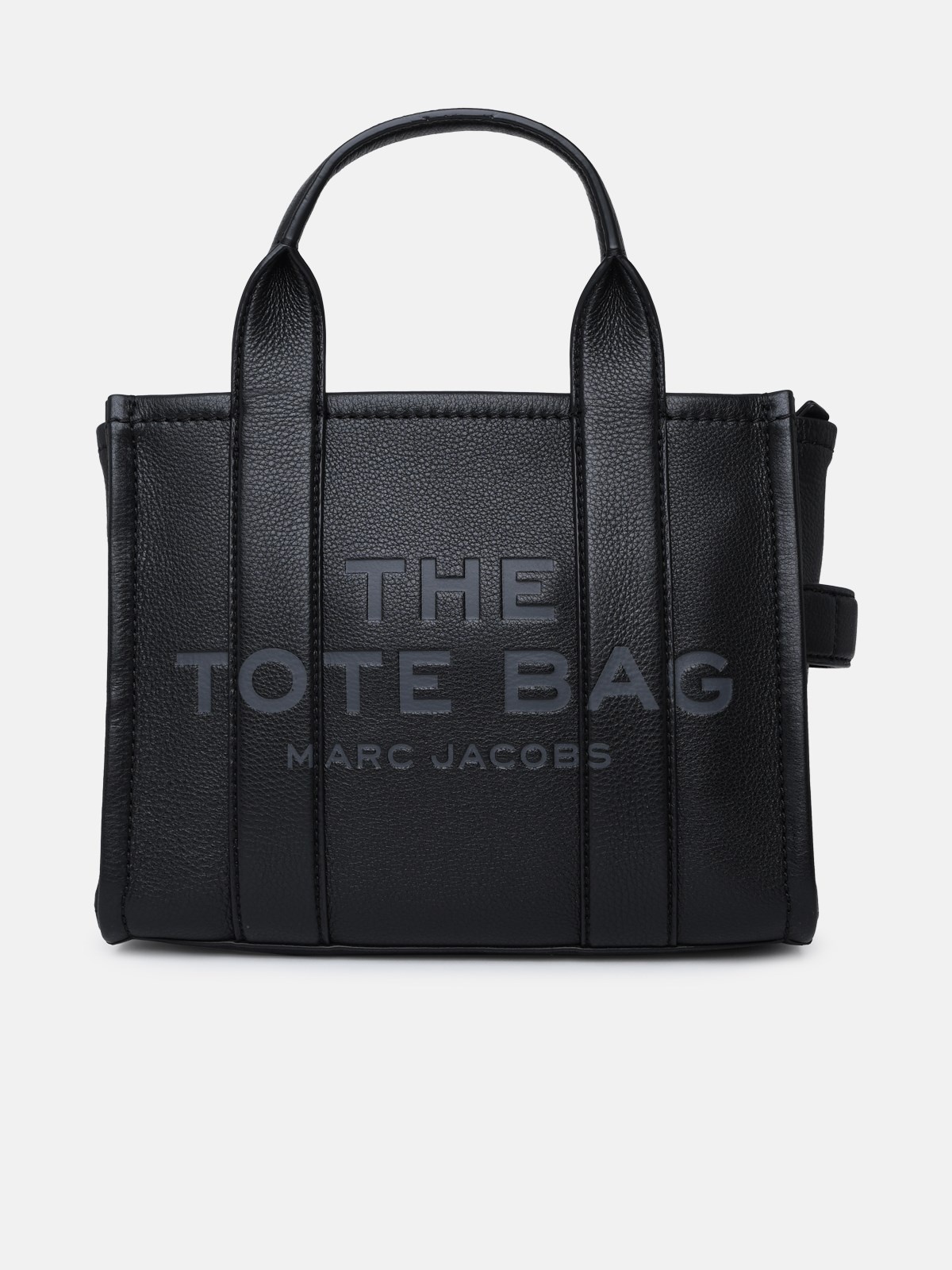 THE TOTE BLACK LEATHER BAG - 1