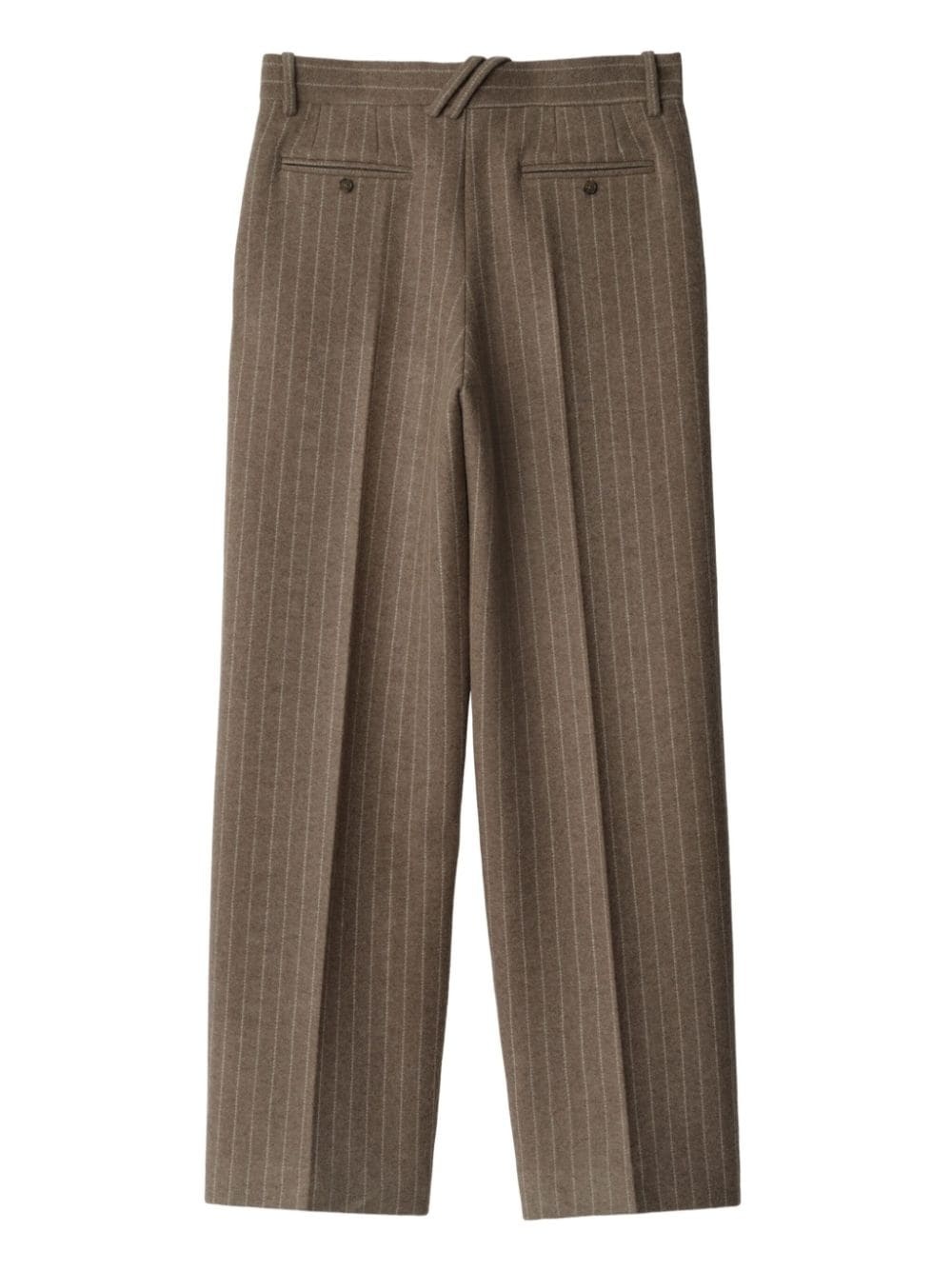 pinstripe tailored trousers - 2