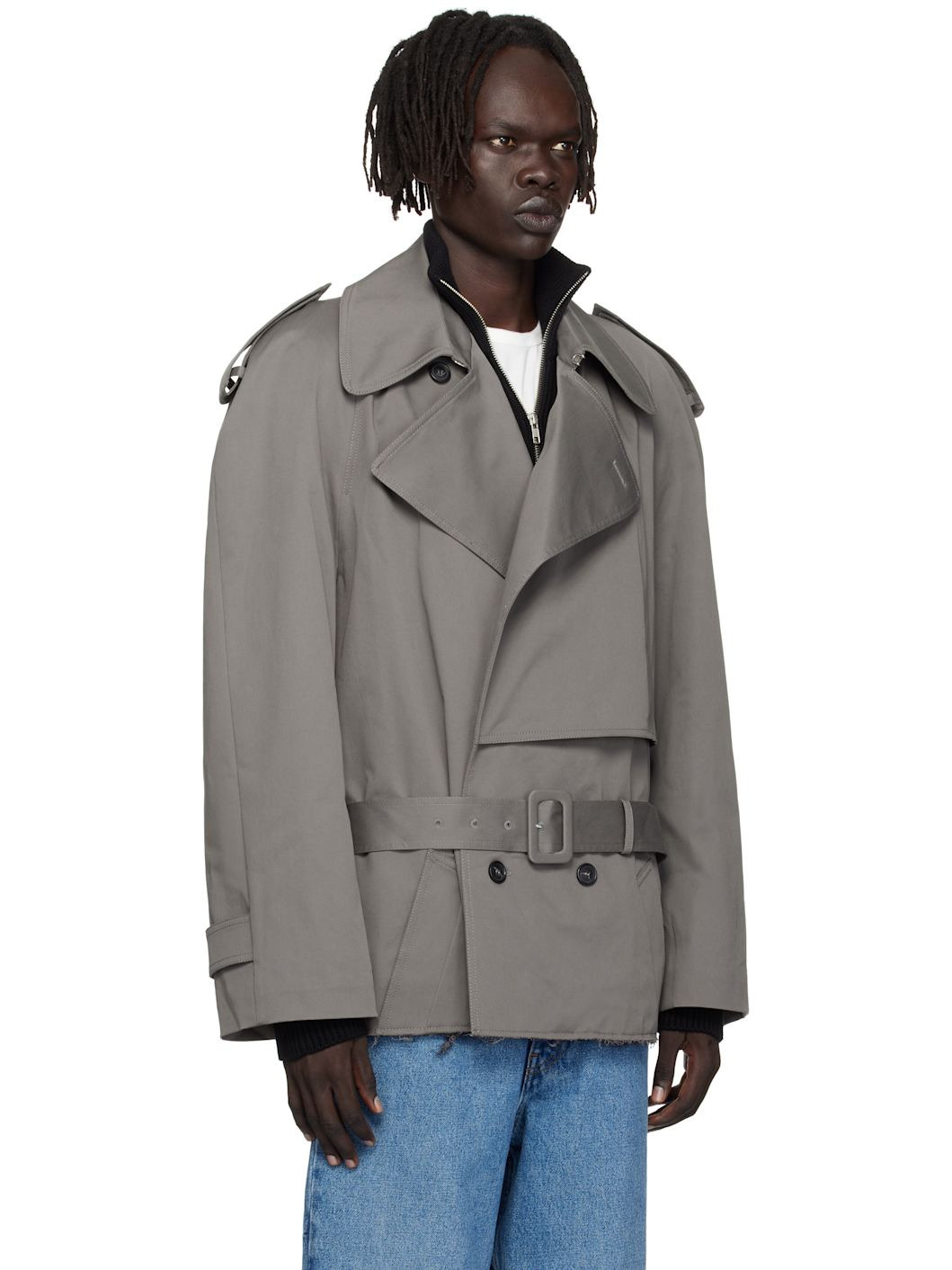 Gray Sports Jacket - 2