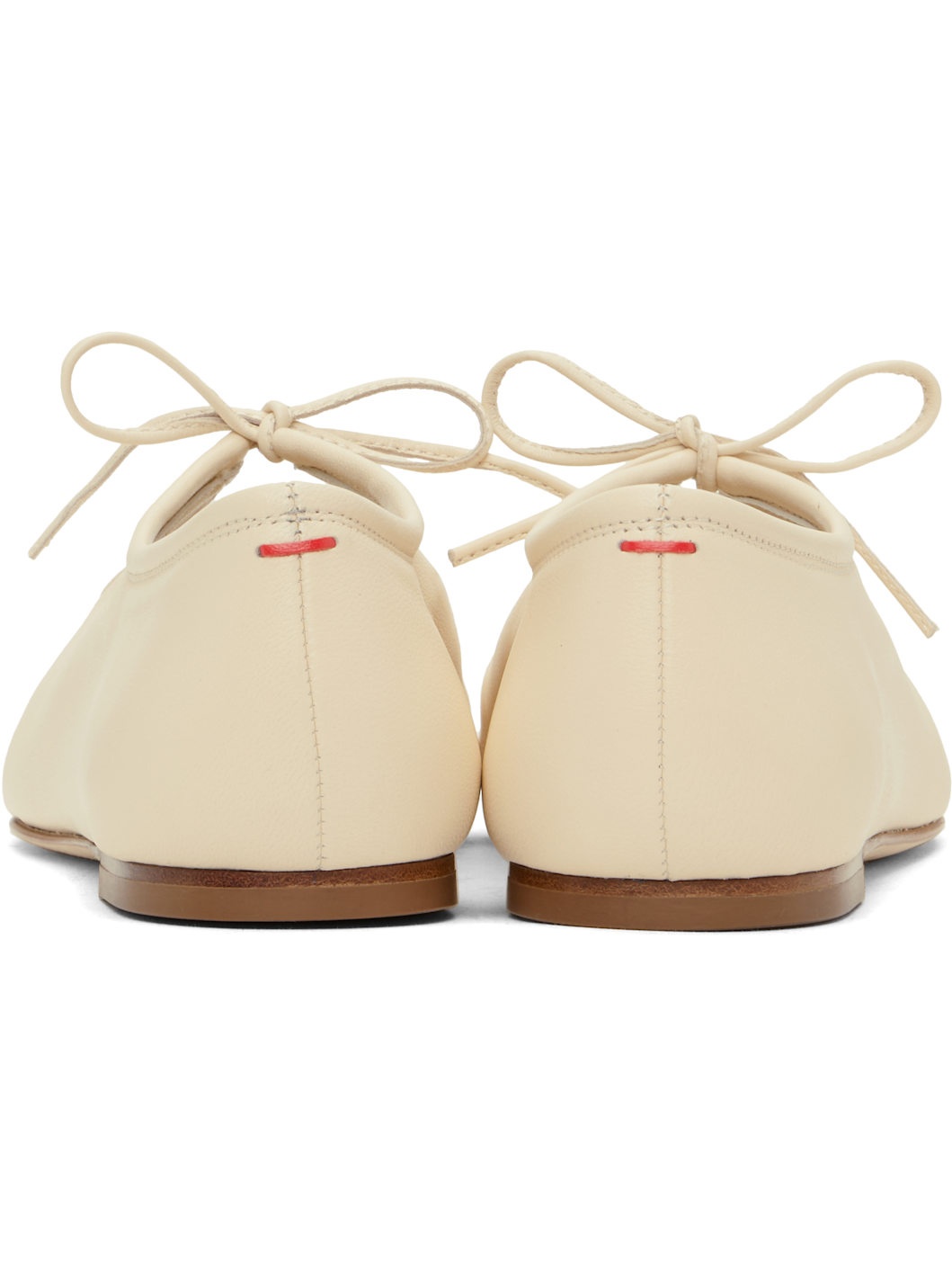 Beige Della Ballerina Flats - 2