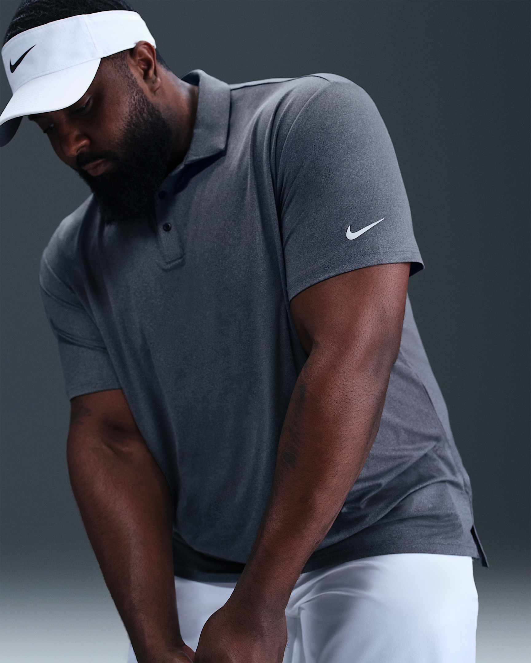 Nike Tour Men's Dri-FIT Heathered Golf Polo - 11