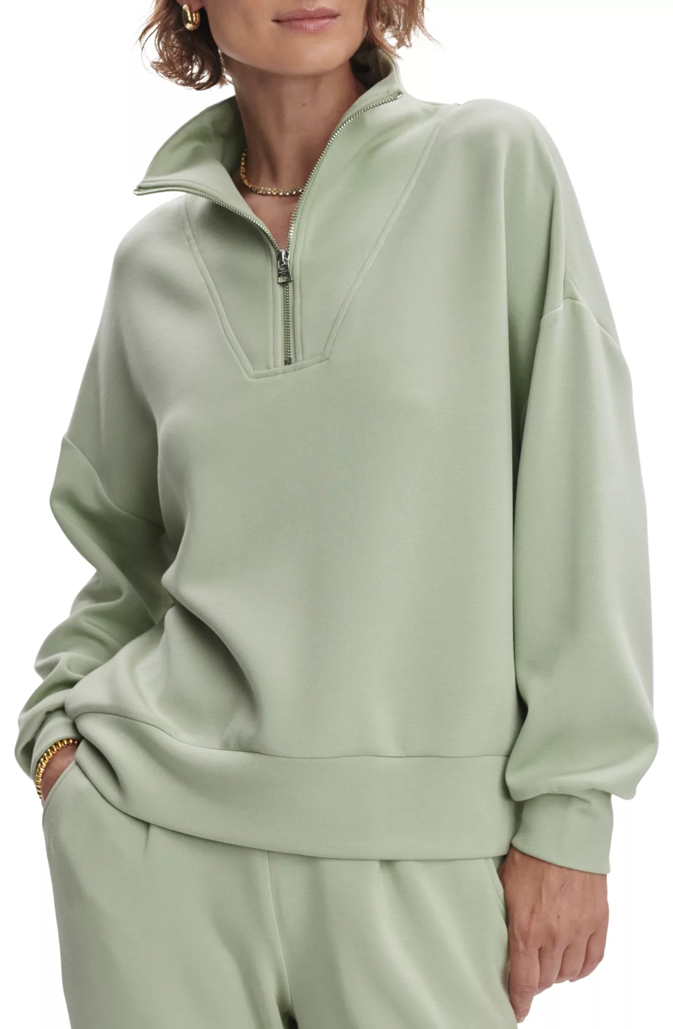 Varley Women's Hawley 1/2 Zip Sweatshirt - 1