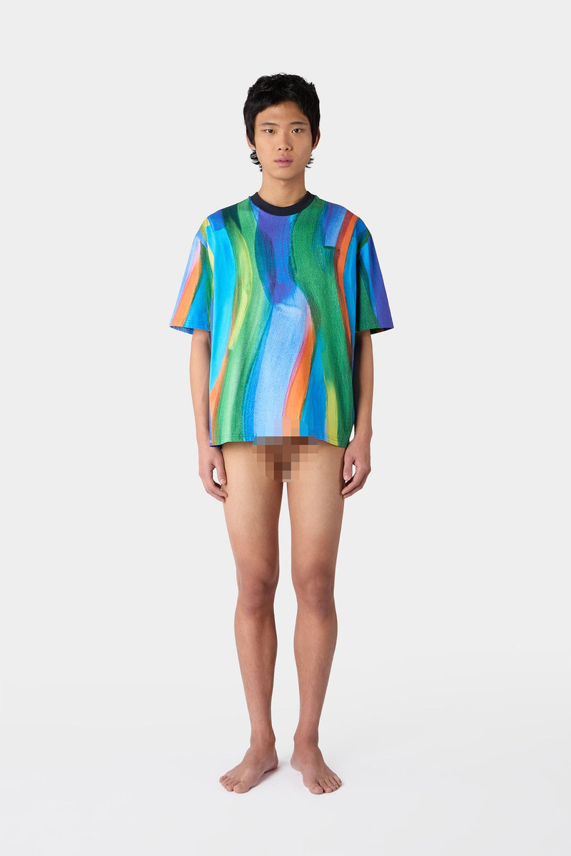 PENNELLATA OVER T-SHIRT / multicolor 6