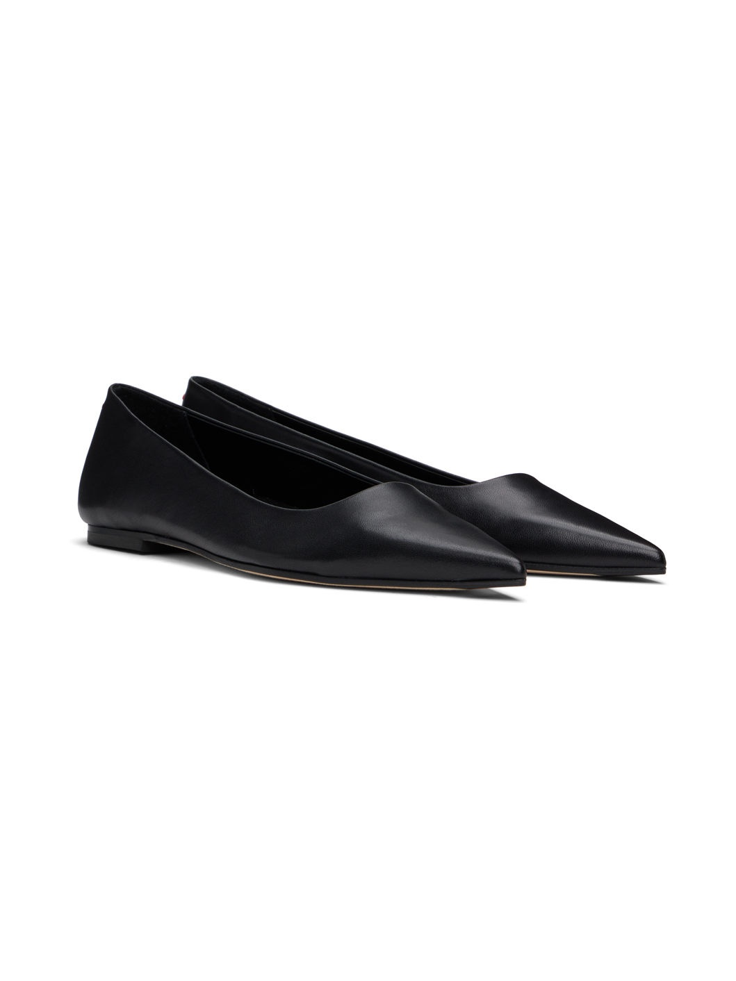 Black Cassy Ballerina Flats - 4