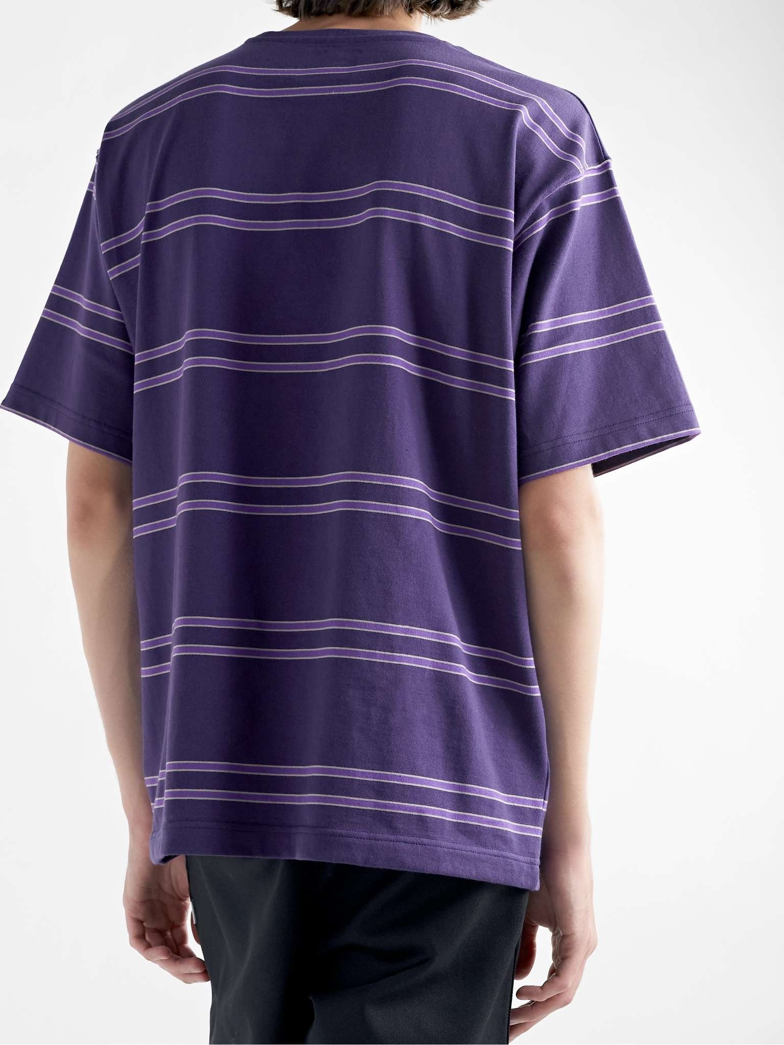 Jam Striped Cotton-Jersey T-Shirt - 4