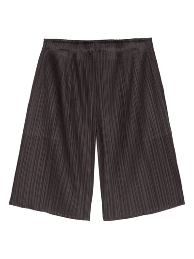 Pleats Please Issey Miyake April plissÃ© shorts outlook