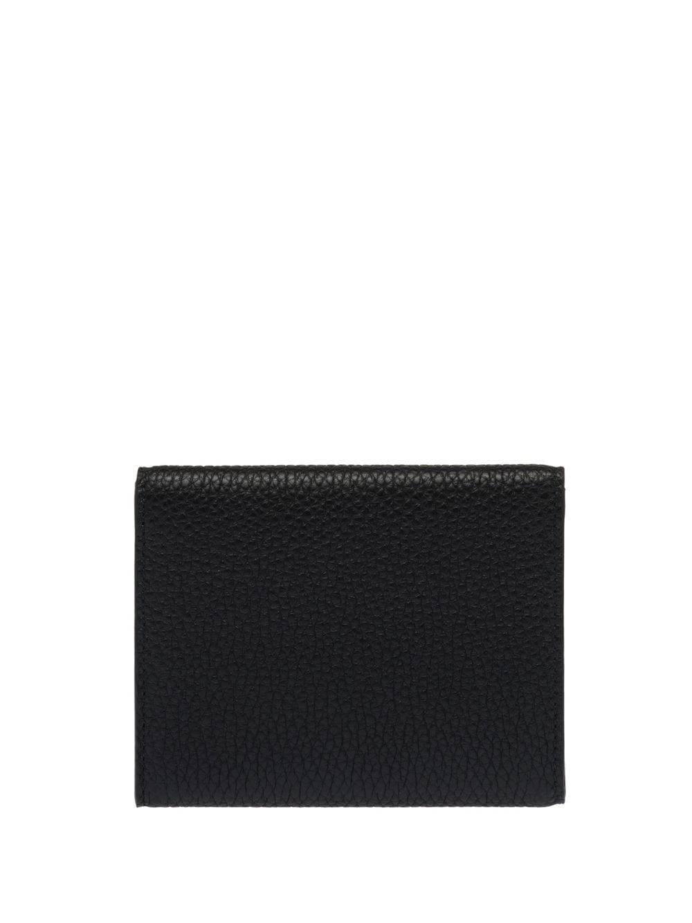 logo-lettering compact wallet - 2