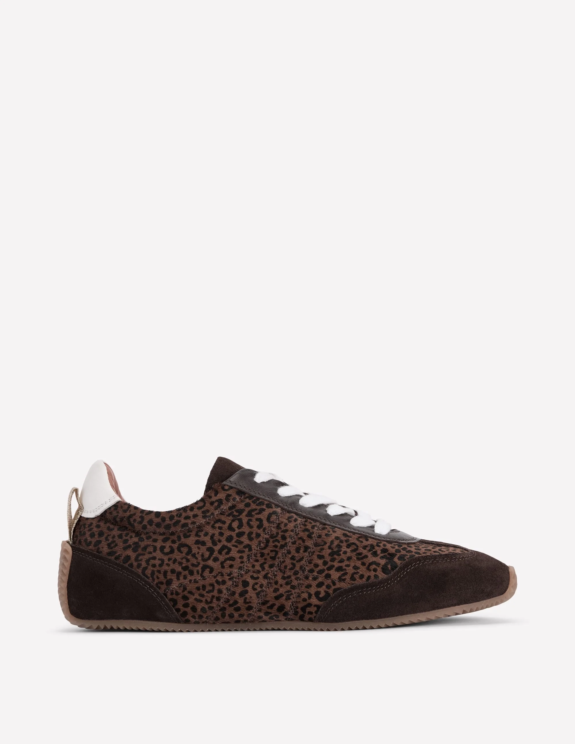 Delphine Slim Sole Trainers-Leopard - 1