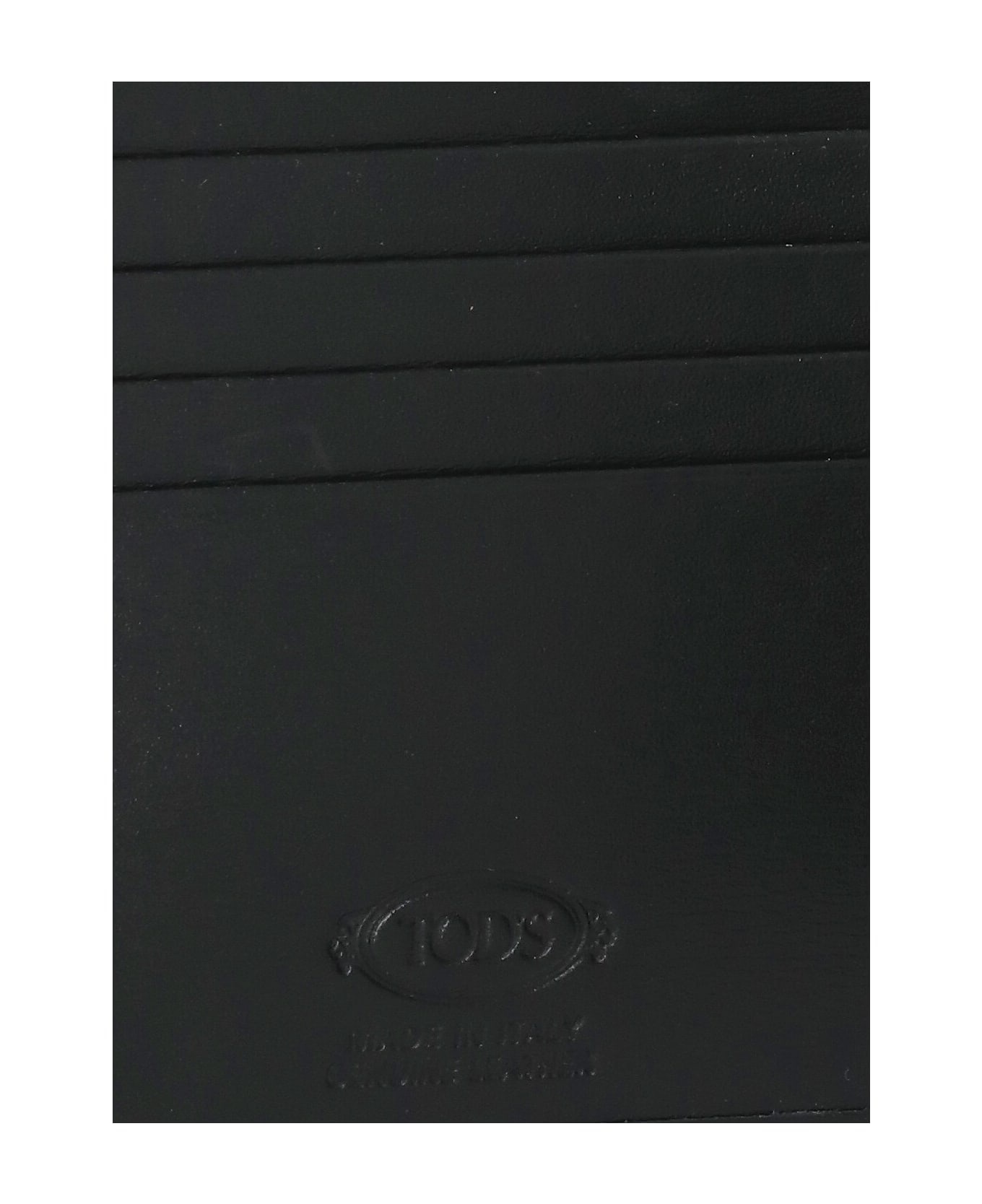 Leather Wallet With Logo - 5
