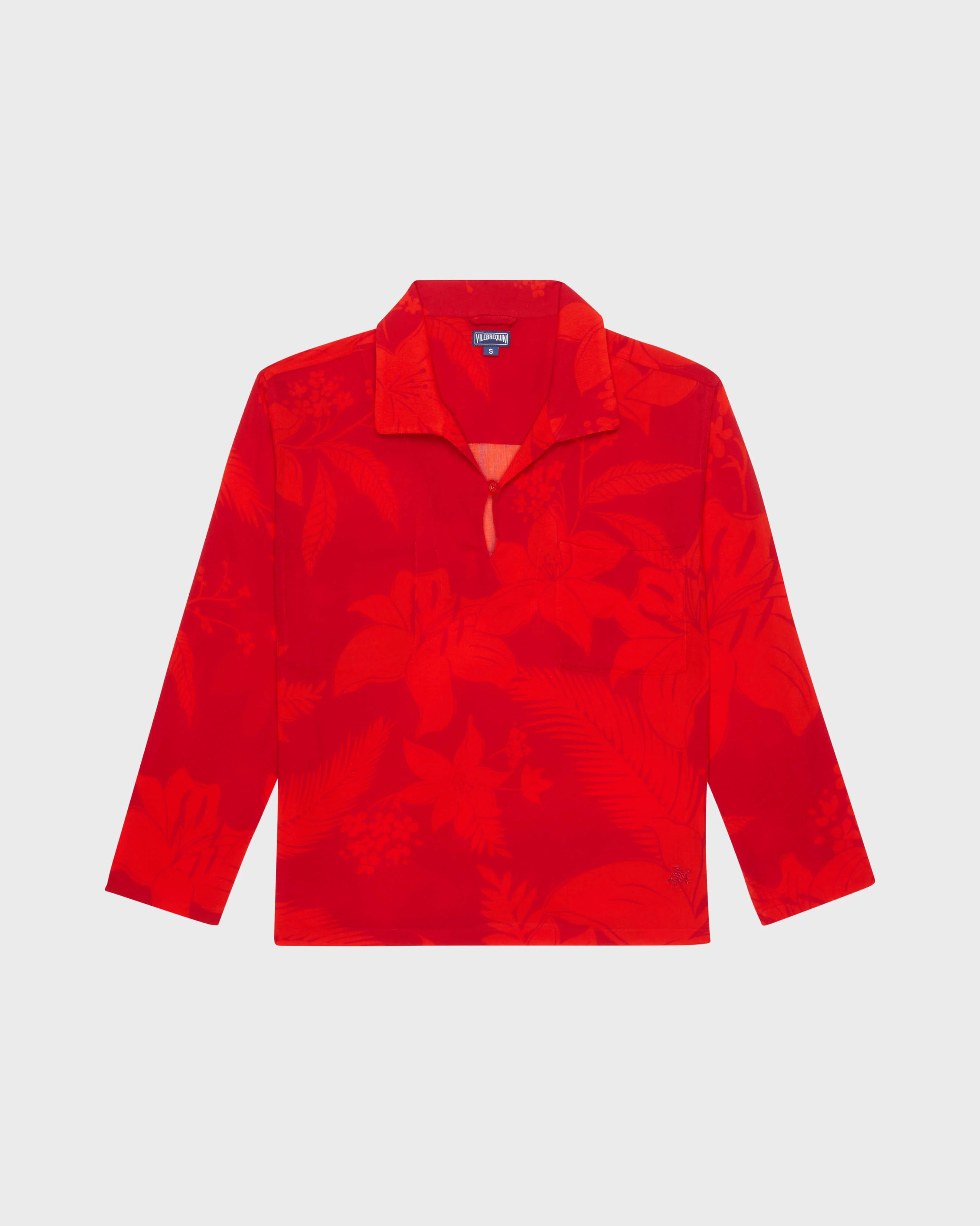 Women Viscose Shirt Flower Power - 1