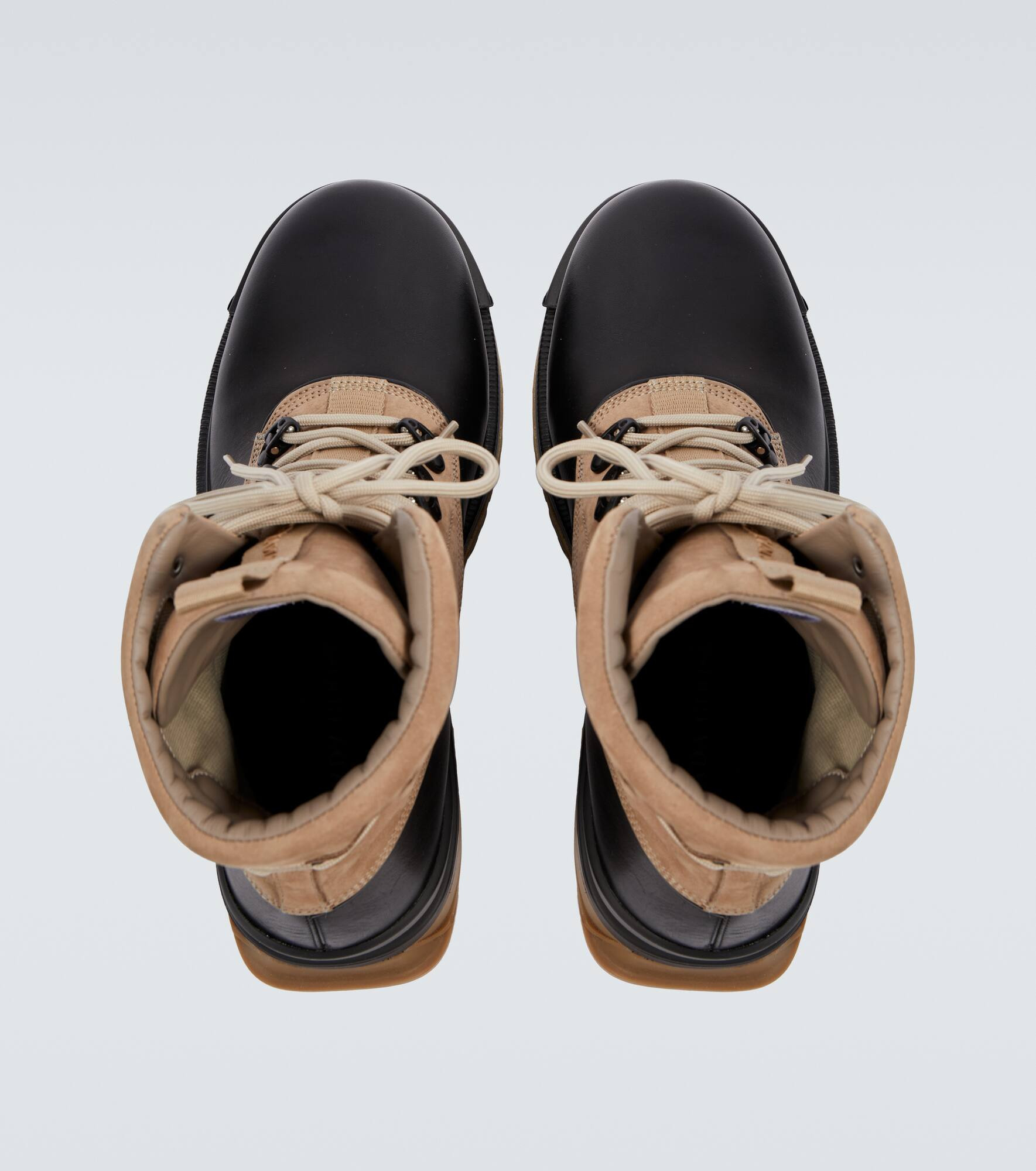Leo suede and leather ankle boots - 4