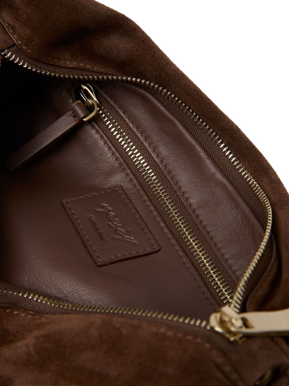 suede clutch bag - 4