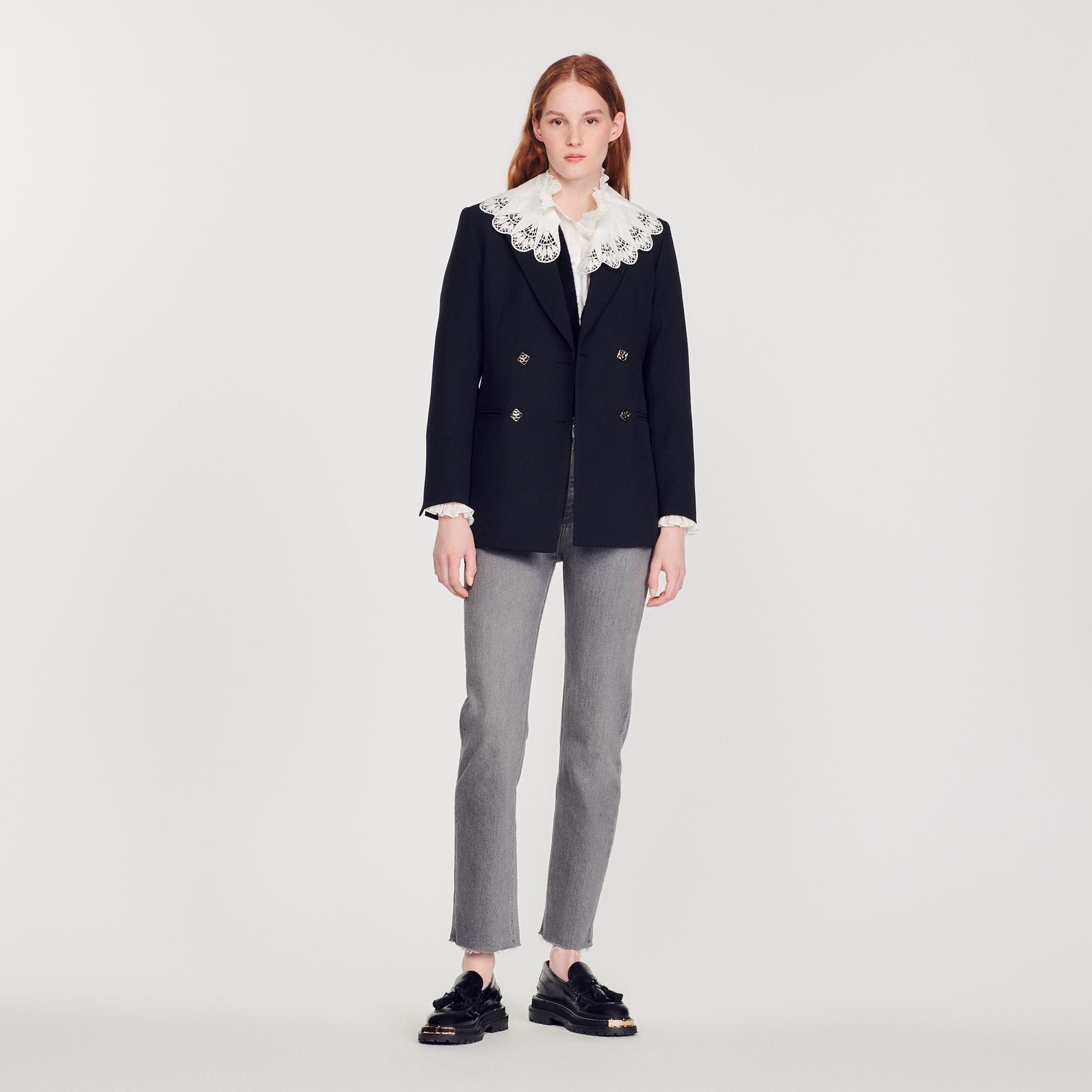 Straight leg stretch jeans - 2