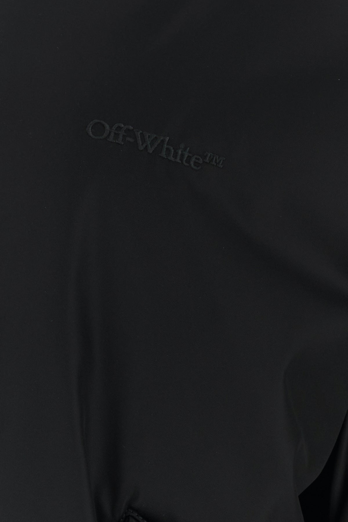 Black nylon blend bomber jacket - 5