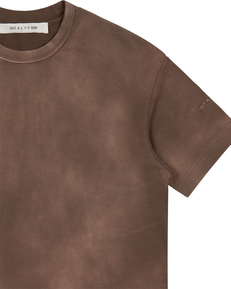 BROWN GARMENT DYE T-SHIRT 3