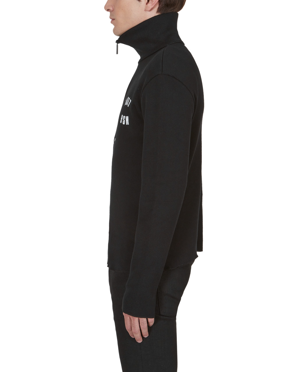 LONG SLEEVE KNITTED POLO - 4