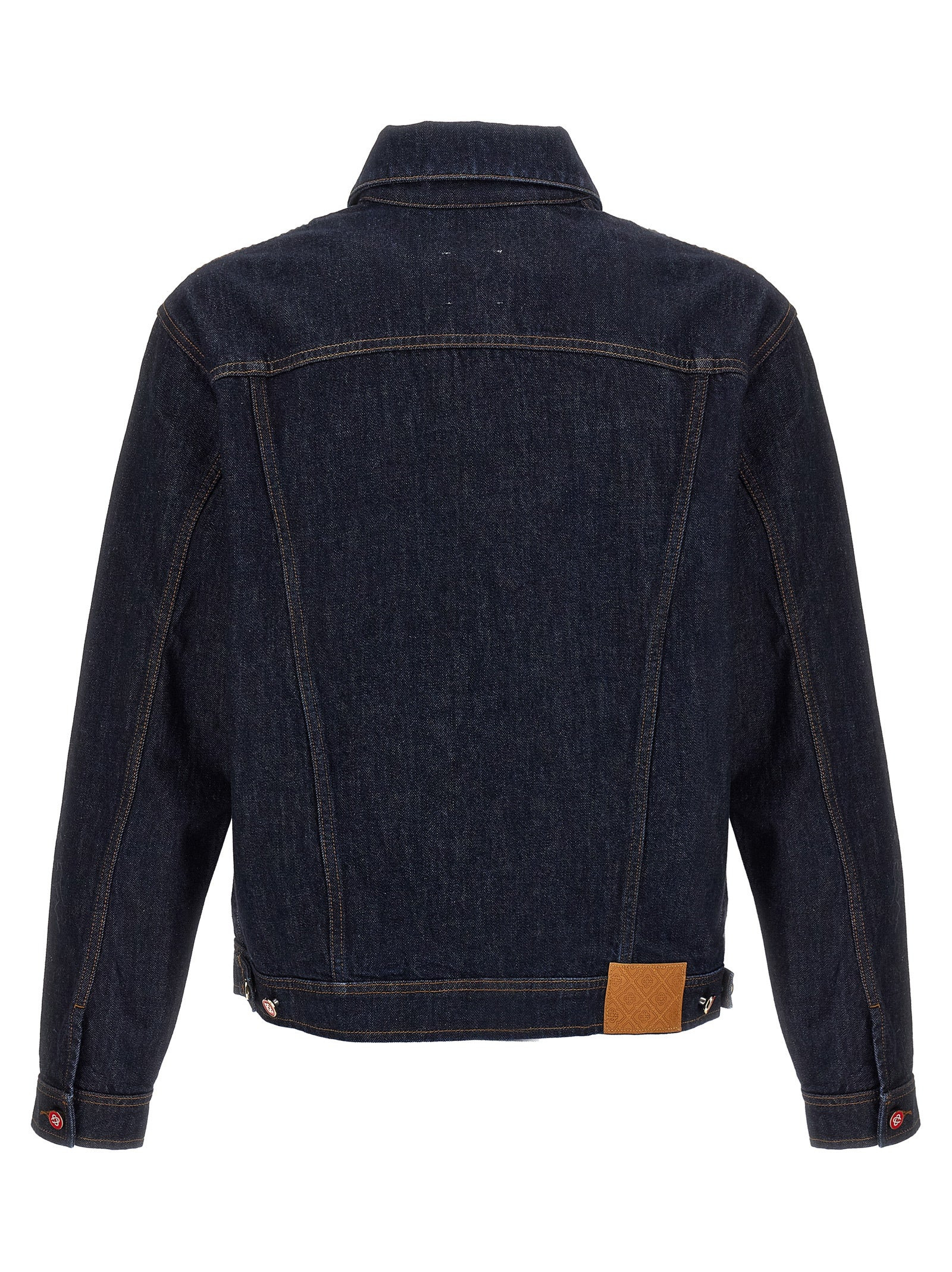 Denim Jacket Puffer Jackets Blue - 2