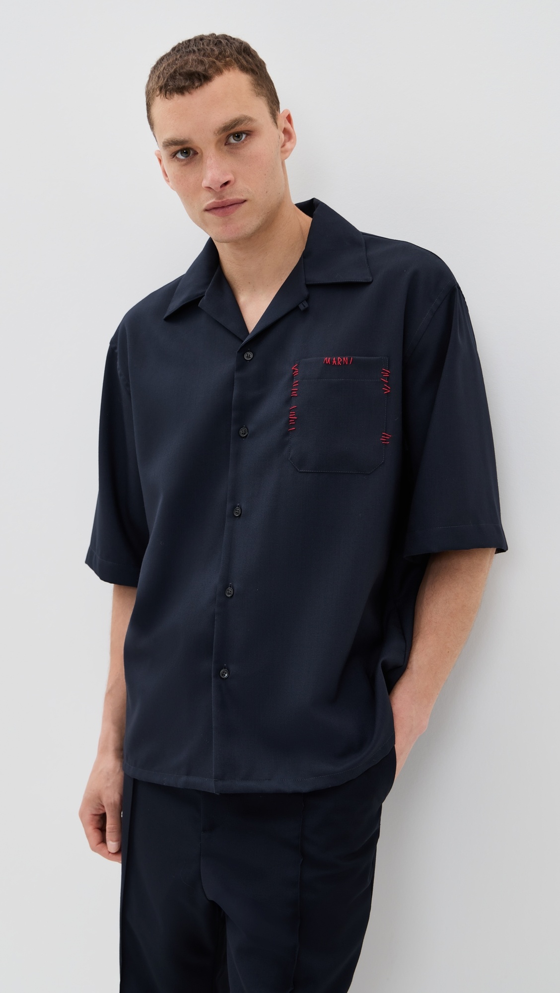 Mended Bowling Shirt - 6