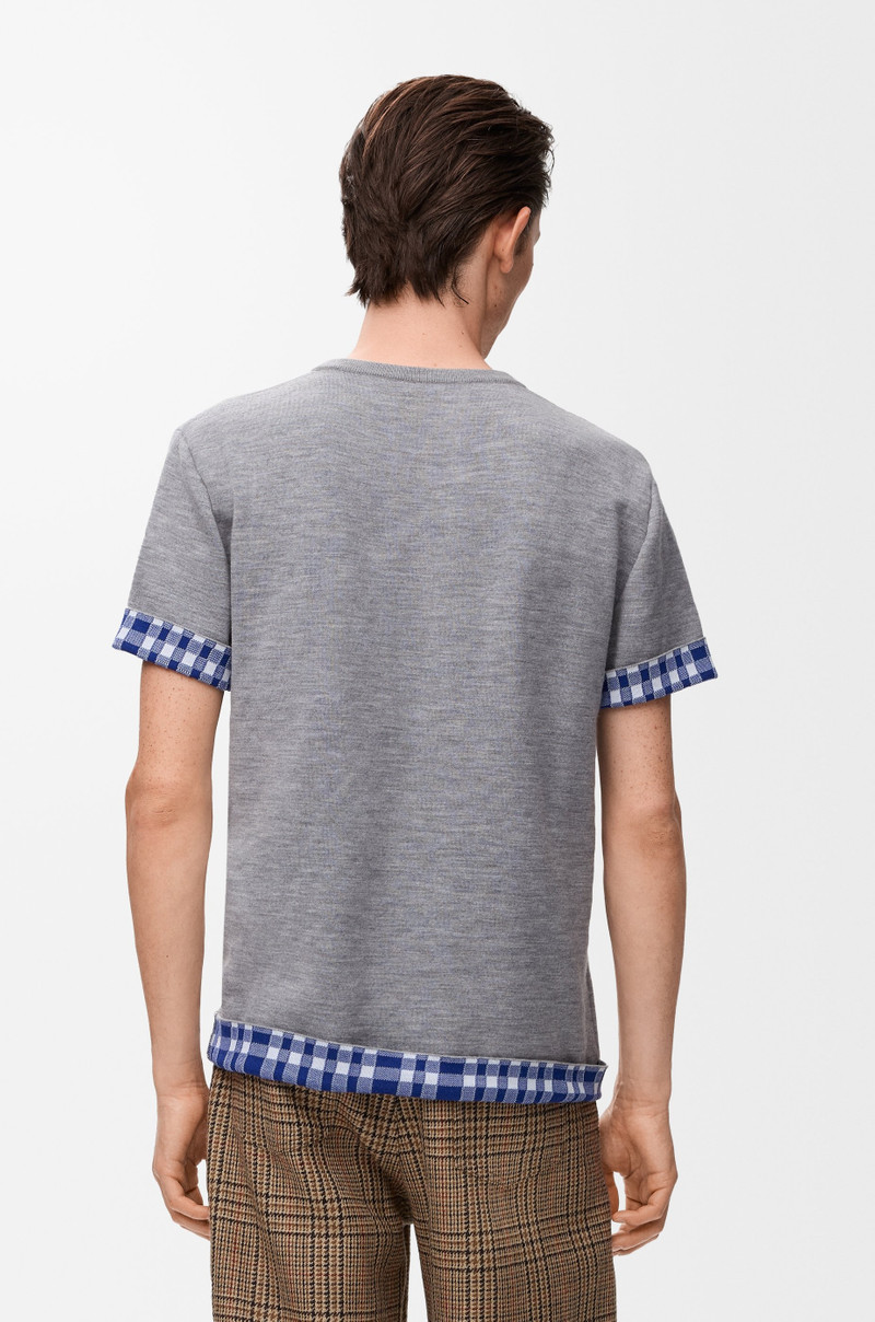 Top in wool and cotton 4