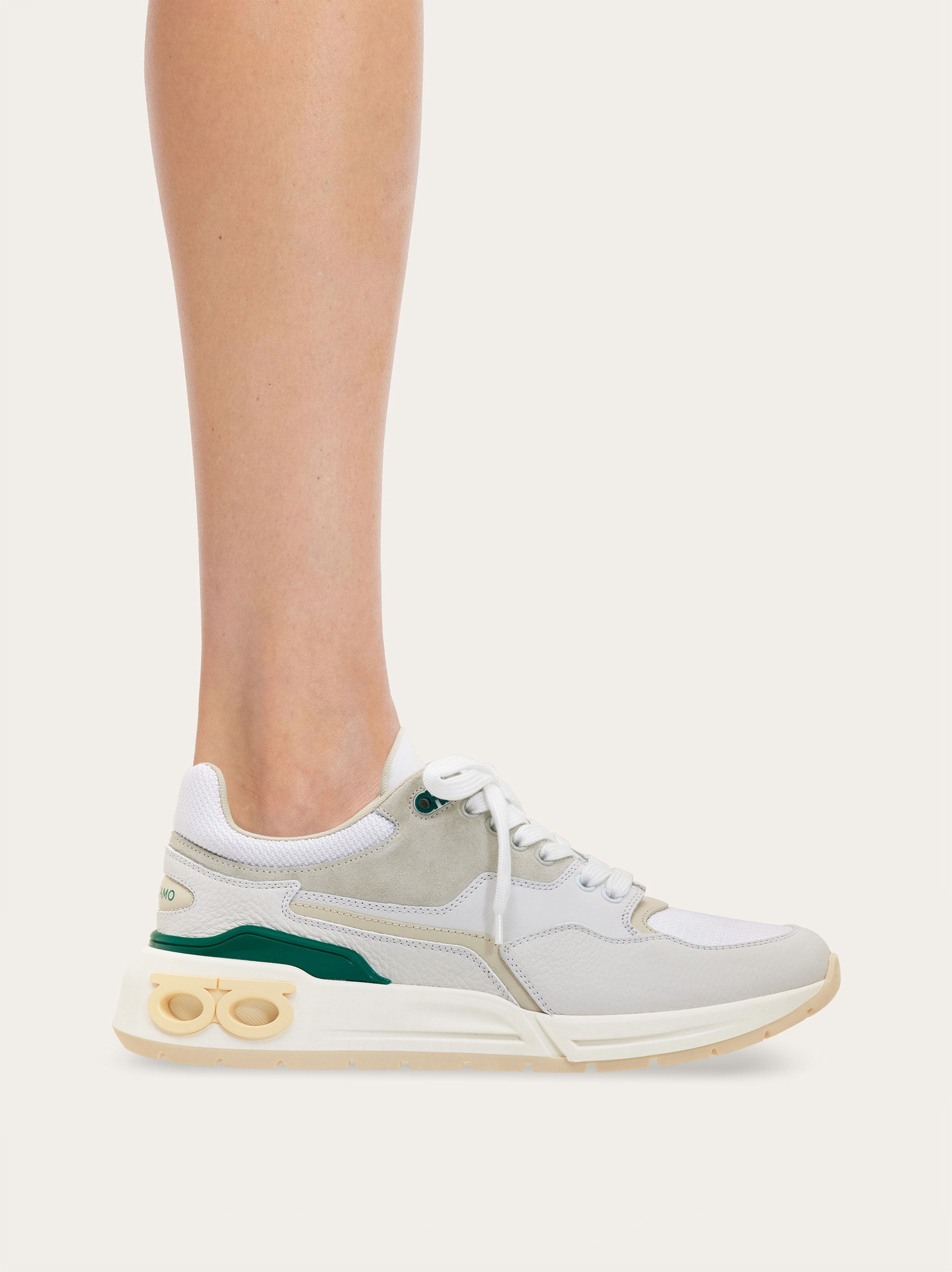 Low cut sneaker with Gancini eyelet - 2