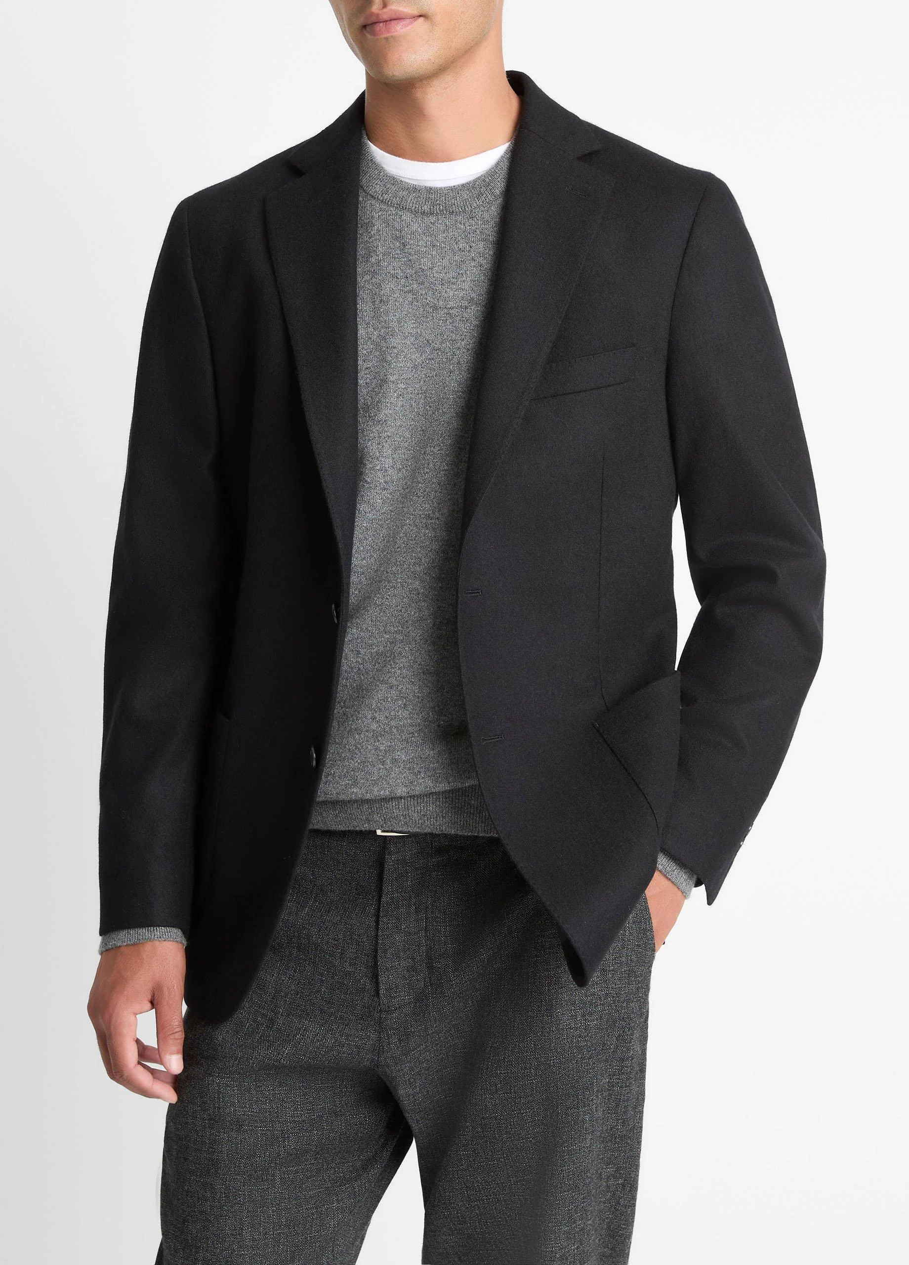 Cashmere Relaxed Sport Coat - 1