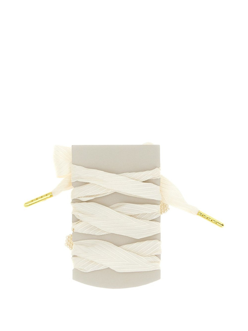 Golden Goose geometric floral charms shoelaces outlook