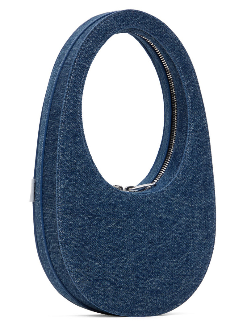 COPERNI Blue Denim Mini Swipe Bag outlook