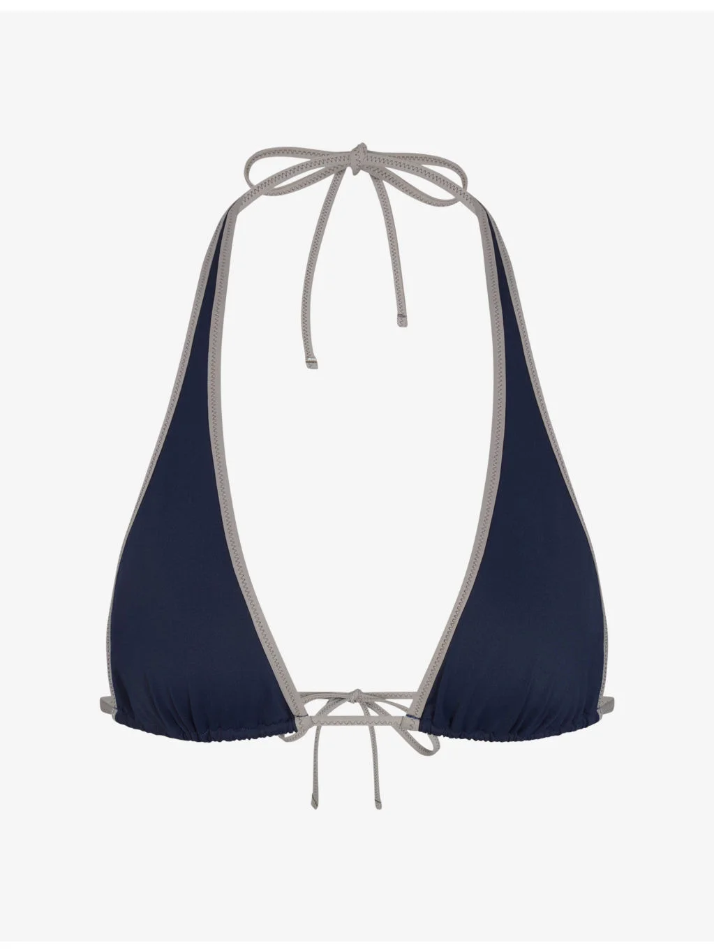 Signature Swim Halter Plunge Bikini Top - 1