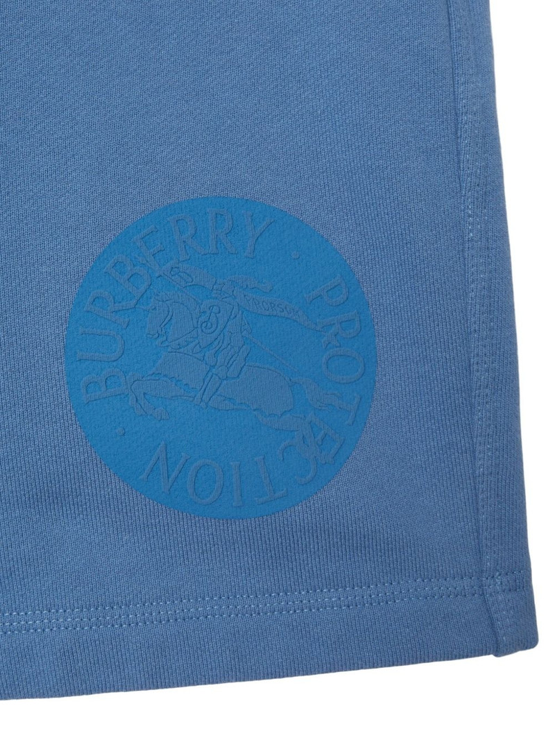 Burberry EKD-Badge cotton shorts outlook