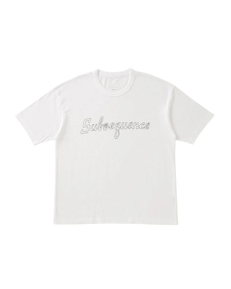 JUMBO TEE S/S H.P. (Subsequence) WHITE - 1