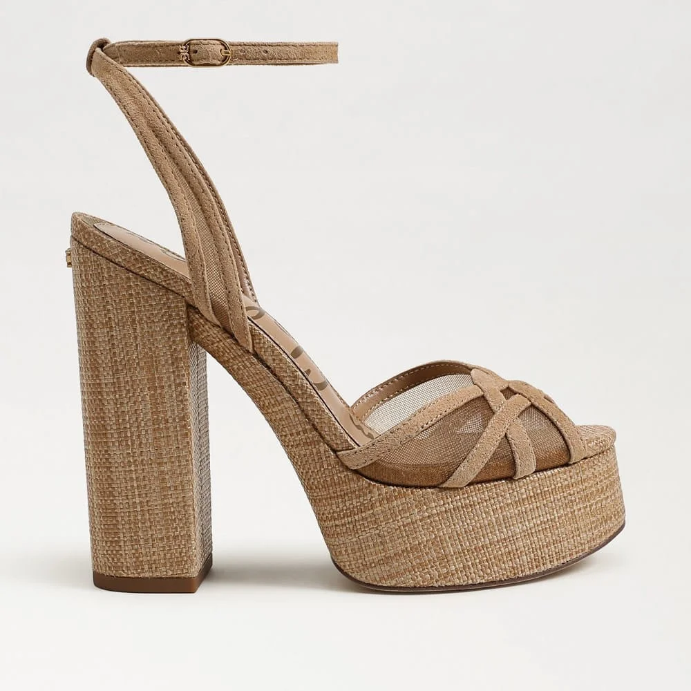 Sandy Block Heel Platform Sandal - 1