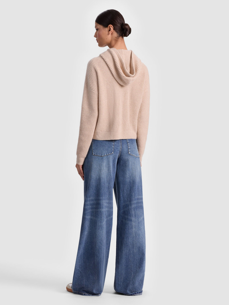 Alice + Olivia EMMANUELLE CASHMERE HOODIE outlook