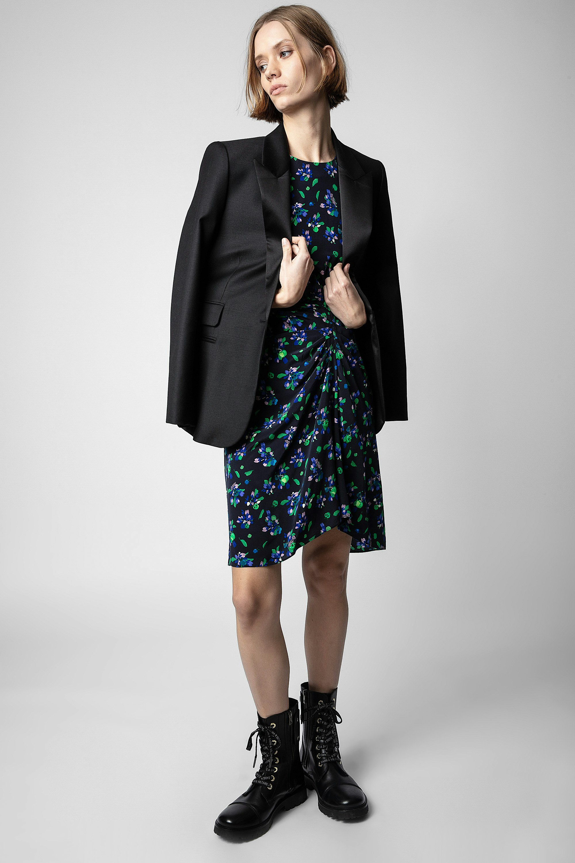Rixe Silk Dress - 3