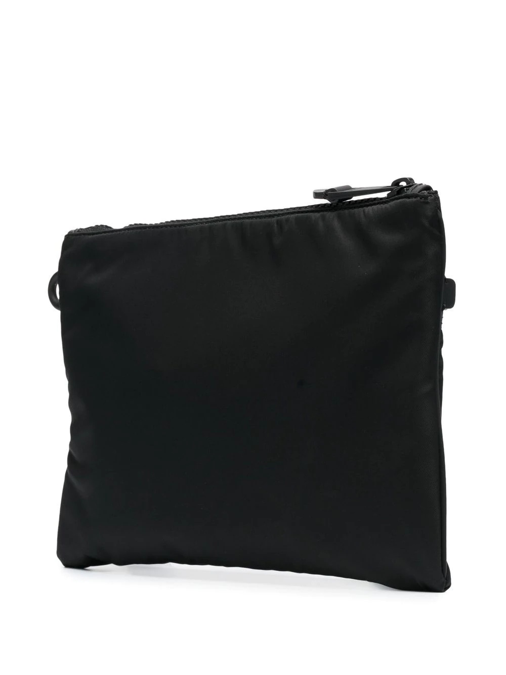 logo zipped clutch - 3