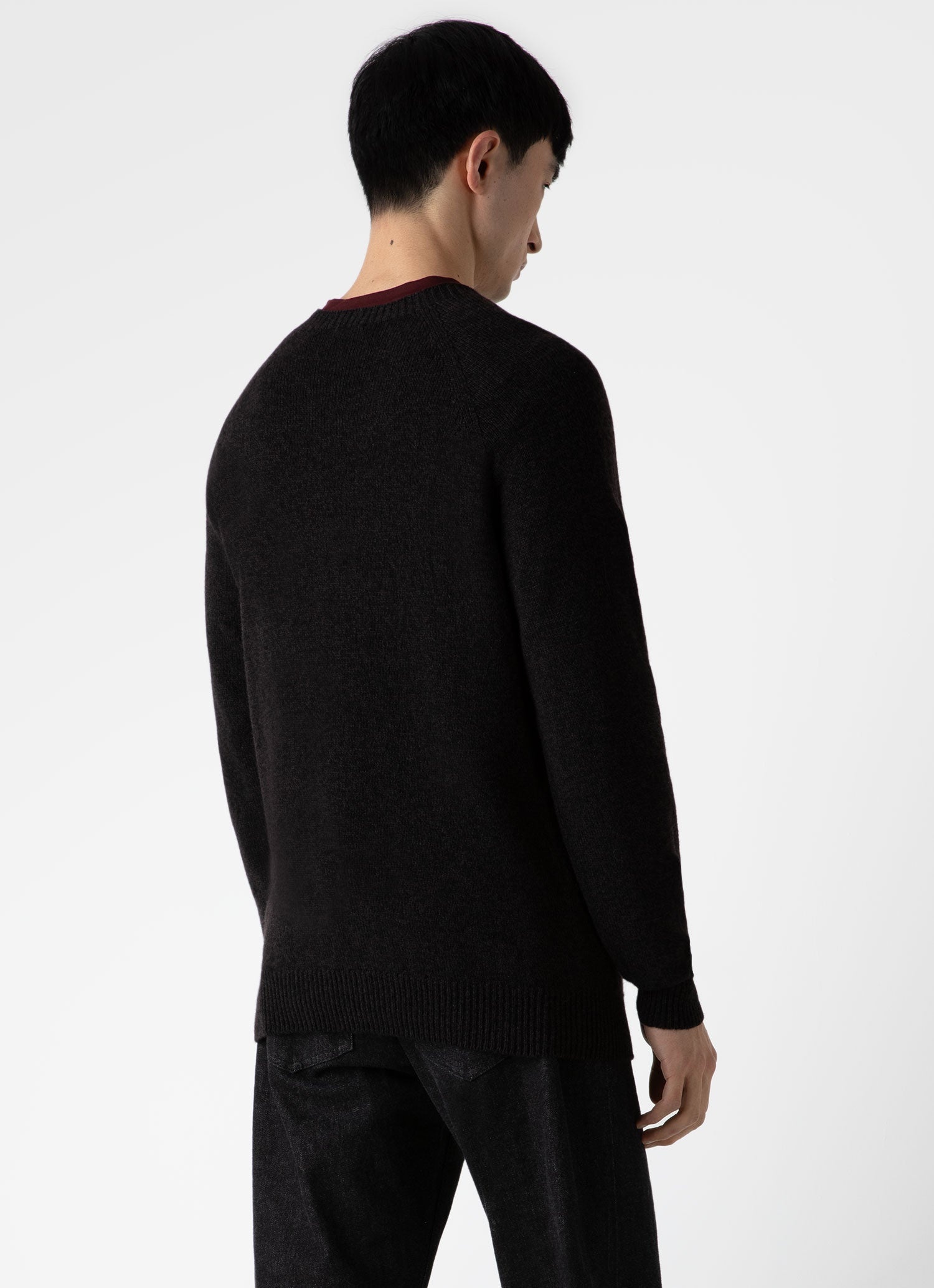 Lambswool Crew Neck Jumper - 4